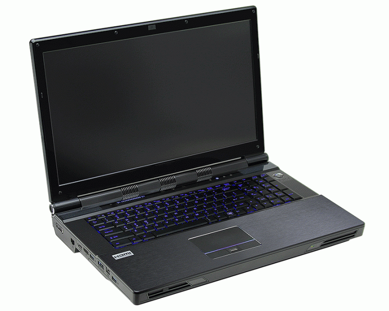 A laptop computer with the keyboard lit up.