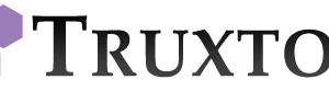 A black and white image of the rux logo.